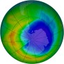 Antarctic Ozone 2010-10-24